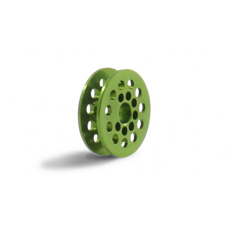 Toothed Pulley 11d. for strap 1.8mm. 3/32 Axle with M2 Screw.