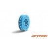 Toothed pulley 13d. Blue for Eixos 3/32