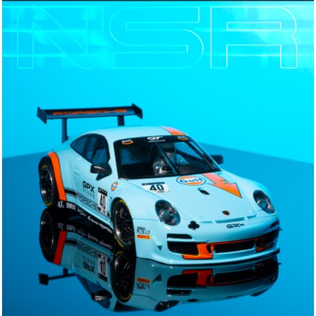 PORSCHE 997 GULF GPX N.40 TARGA FLORIO TRIBUTE LIVERY AW