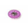 Crown 36d. Transversal ø18mm. in Plastic for 2.38mm shaft. Fixed by M2 allen screw